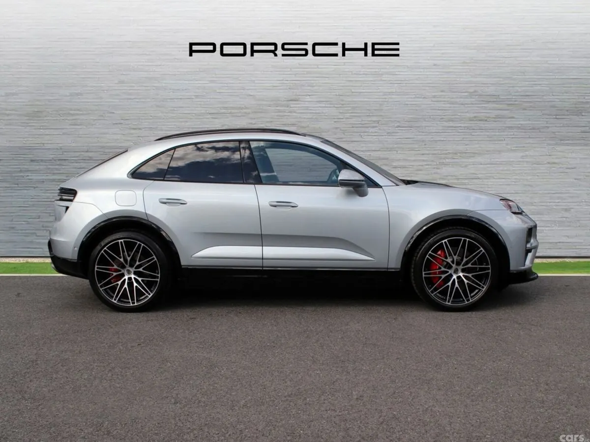 Porsche Macan SUV, Electric, 2026, Silver