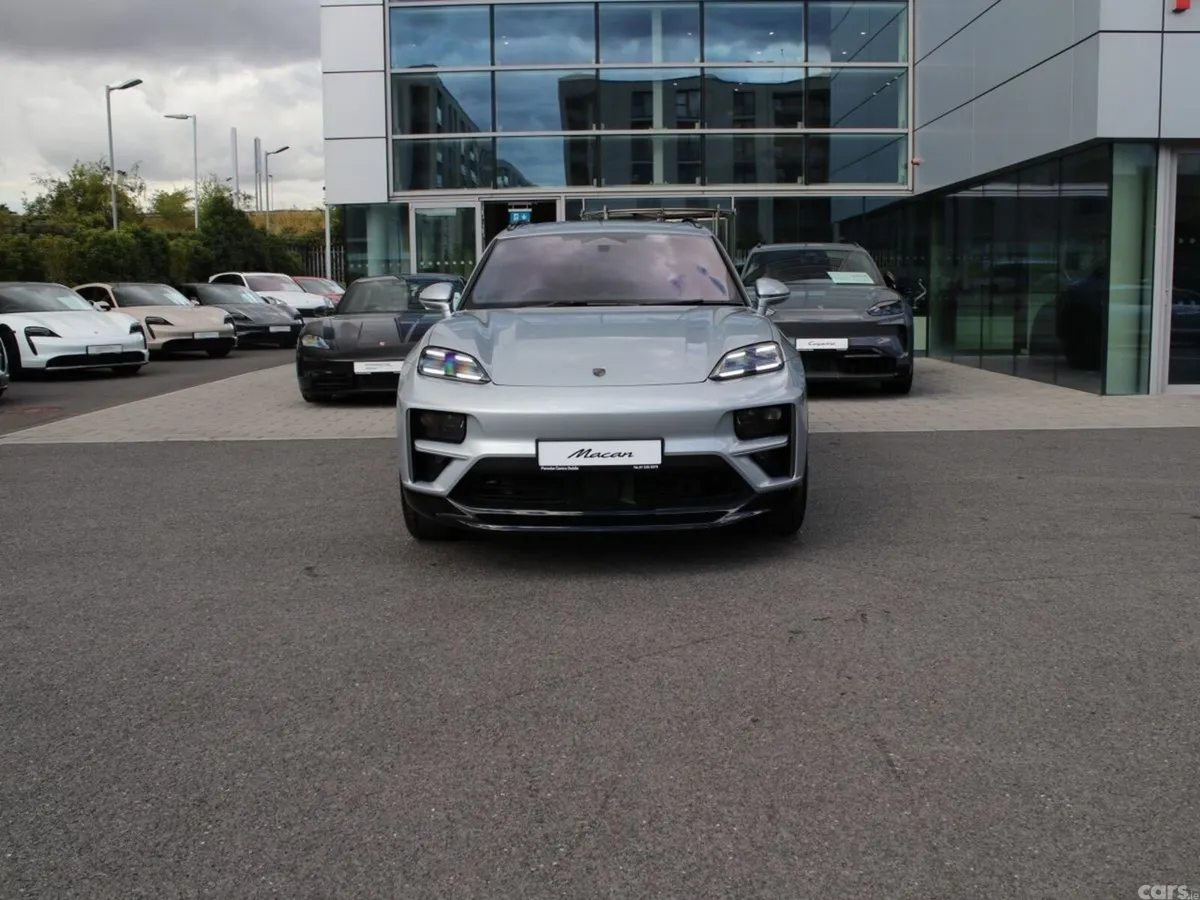 Porsche Macan SUV, Electric, 2026, Silver