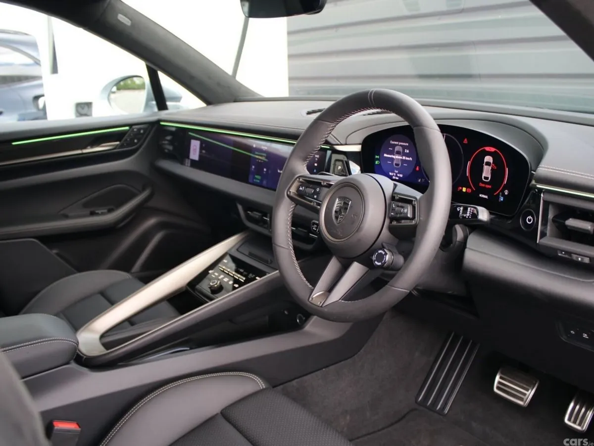 Porsche Macan SUV, Electric, 2026, Silver