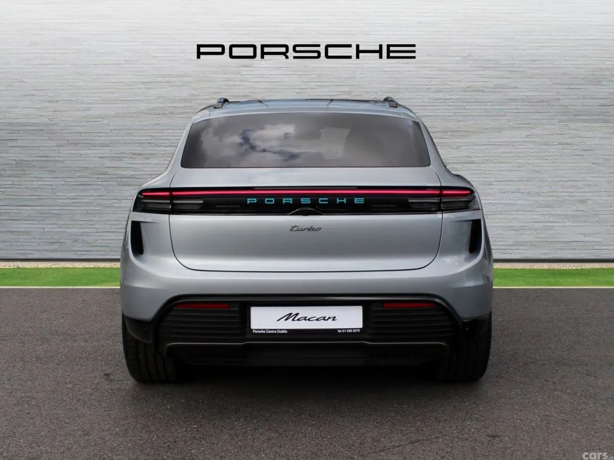 Porsche Macan SUV, Electric, 2026, Silver