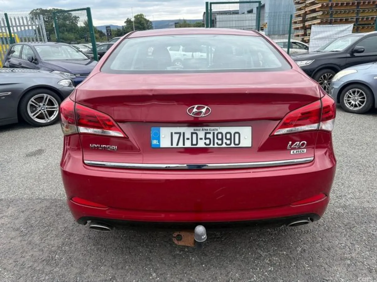 Hyundai i40 Saloon, Diesel, 2017, Red