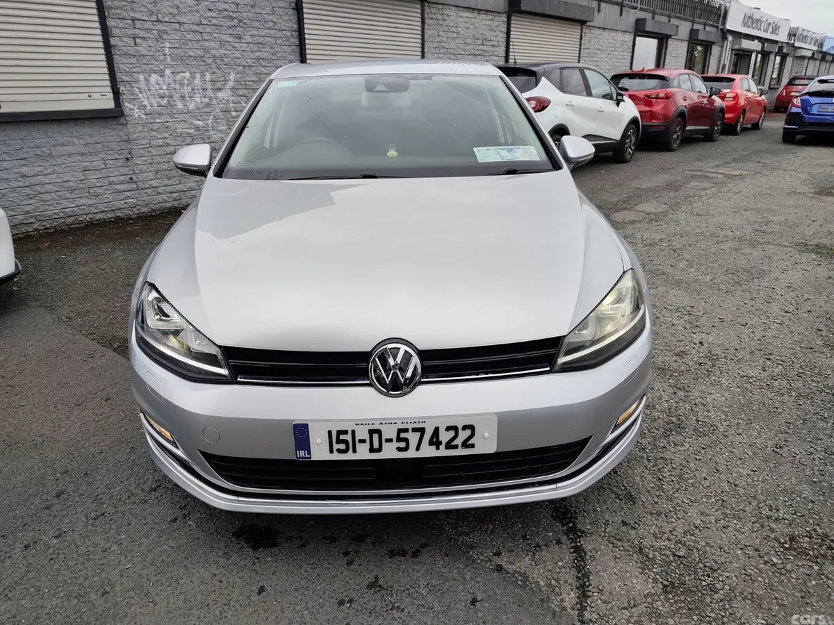 Volkswagen Golf Hatchback, Petrol, 2015, Silver