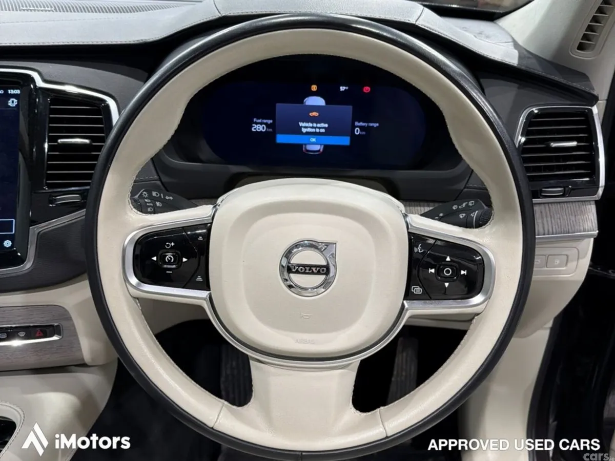 Volvo XC90 SUV, Petrol Plug-in Hybrid, 2024, Grey