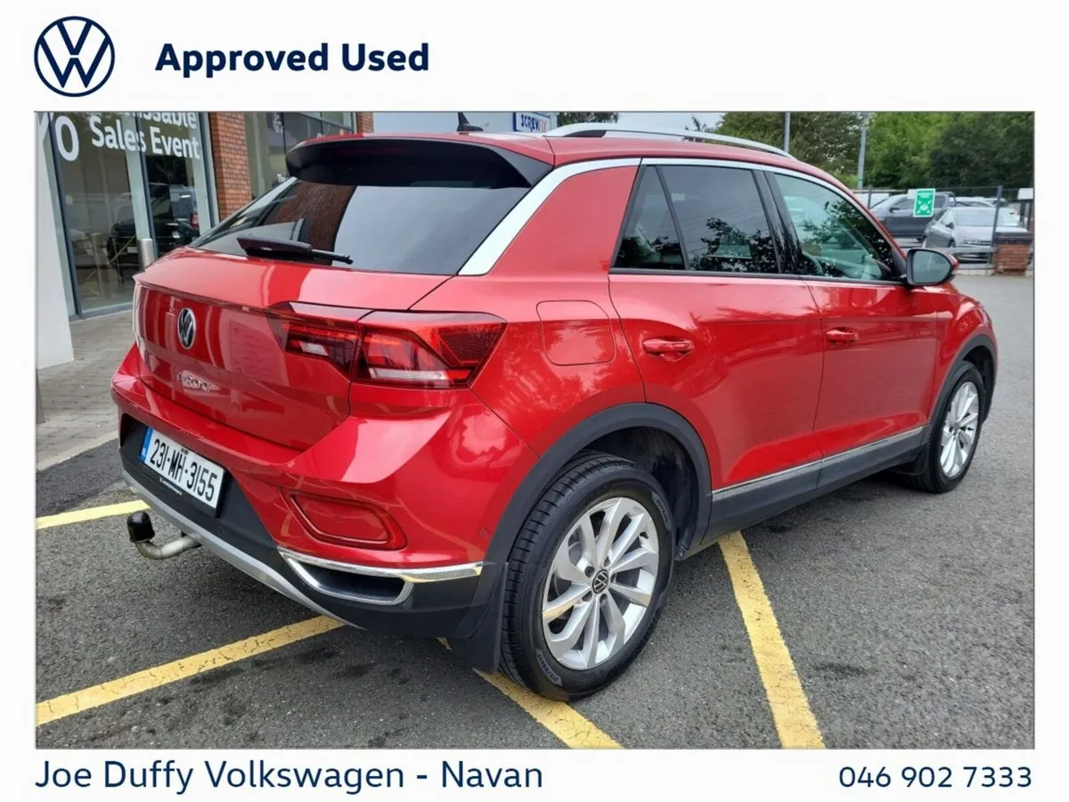 Volkswagen T-Roc SUV, Petrol, 2023, Red