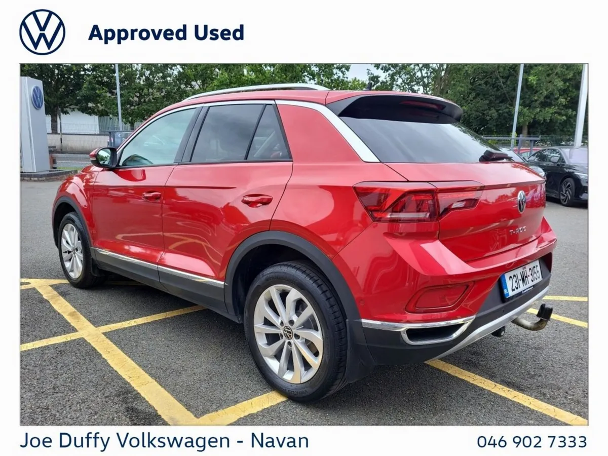 Volkswagen T-Roc SUV, Petrol, 2023, Red