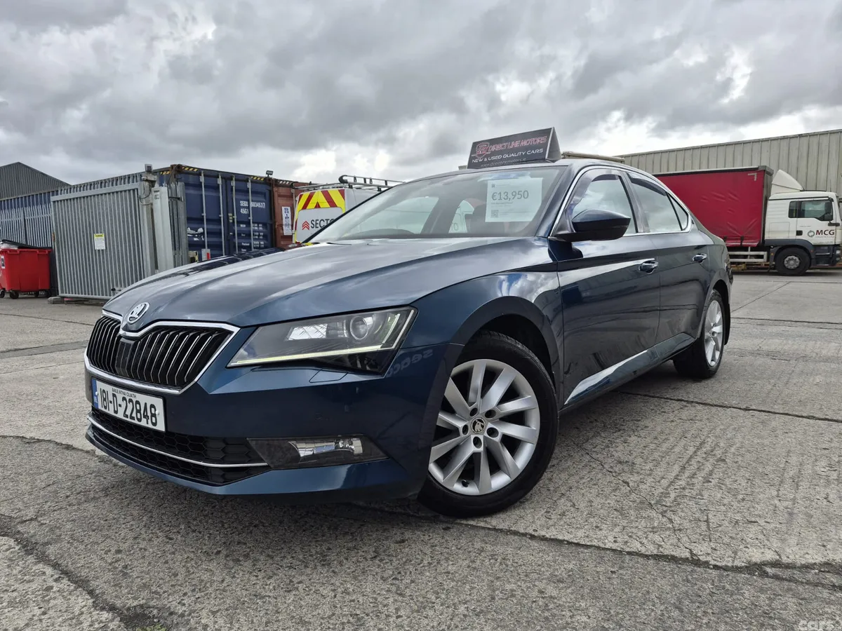 Skoda Superb Saloon, Diesel, 2018, Blue