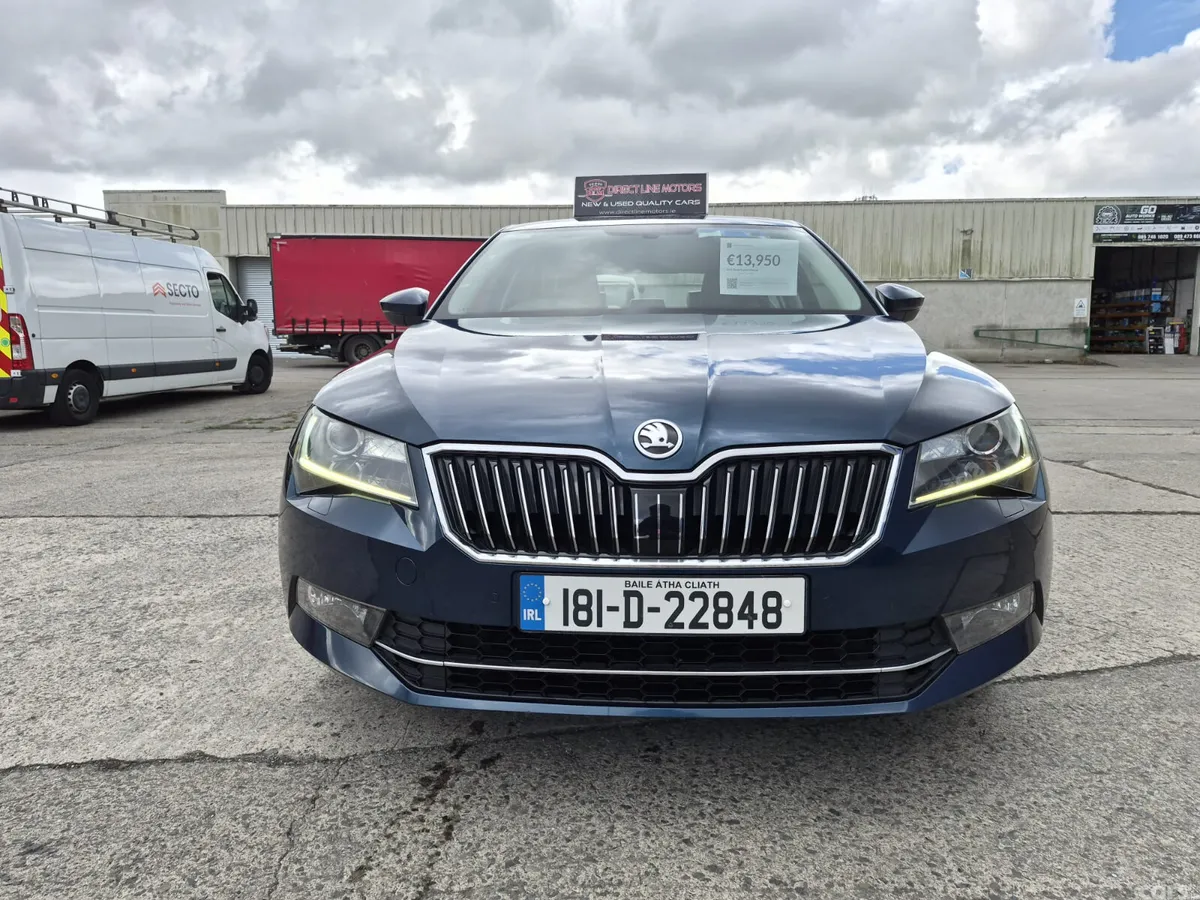 Skoda Superb Saloon, Diesel, 2018, Blue