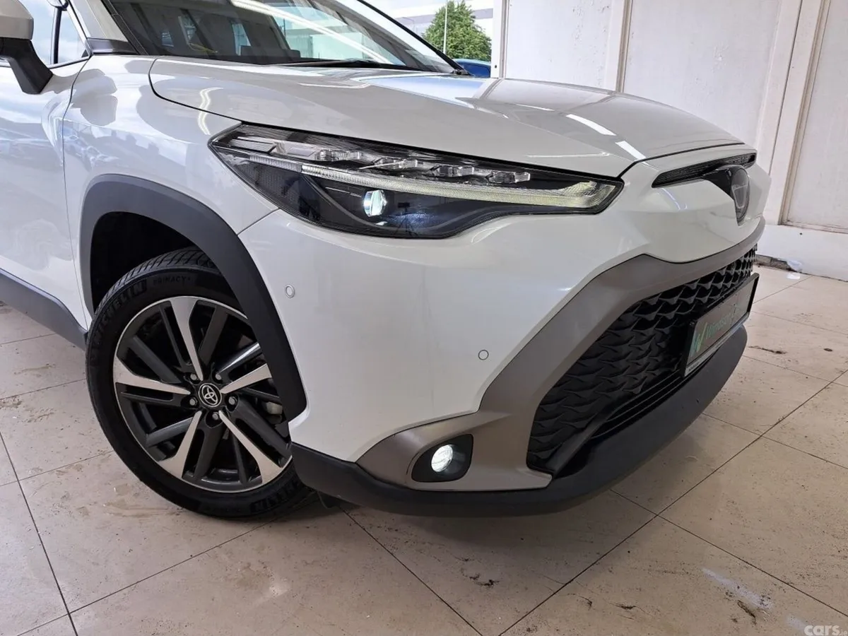 Toyota Corolla Cross SUV, Petrol Hybrid, 2024, White
