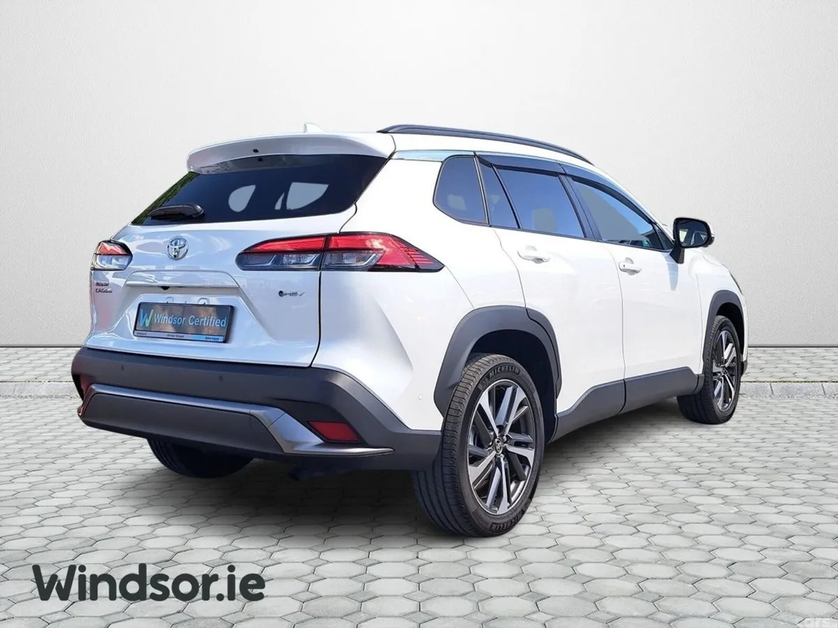Toyota Corolla Cross SUV, Petrol Hybrid, 2024, White