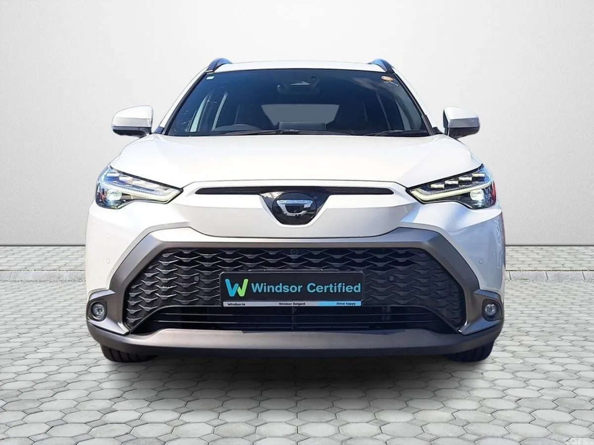 Toyota Corolla Cross SUV, Petrol Hybrid, 2024, White