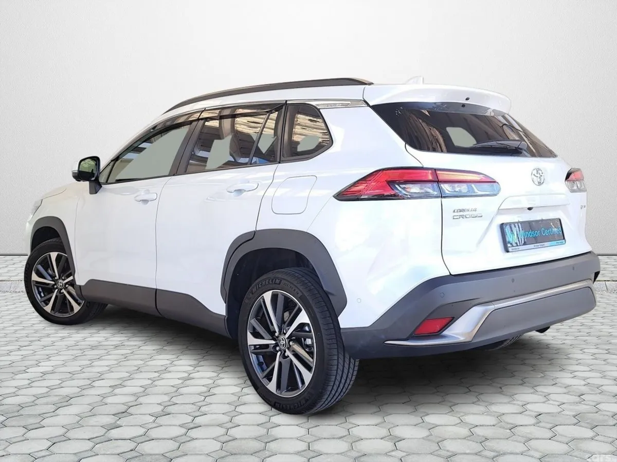 Toyota Corolla Cross SUV, Petrol Hybrid, 2024, White
