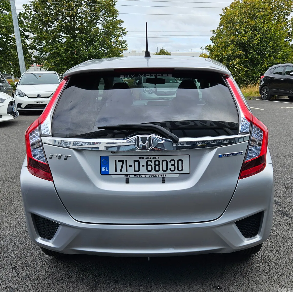 Honda Fit Hatchback, Petrol Hybrid, 2017, Silver