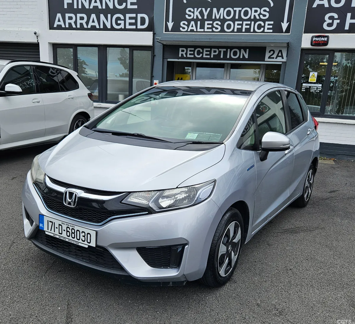 Honda Fit Hatchback, Petrol Hybrid, 2017, Silver