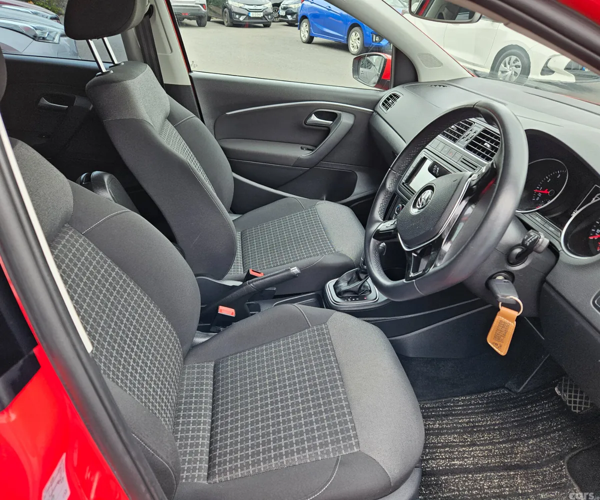 Volkswagen Polo Hatchback, Petrol, 2017, Red