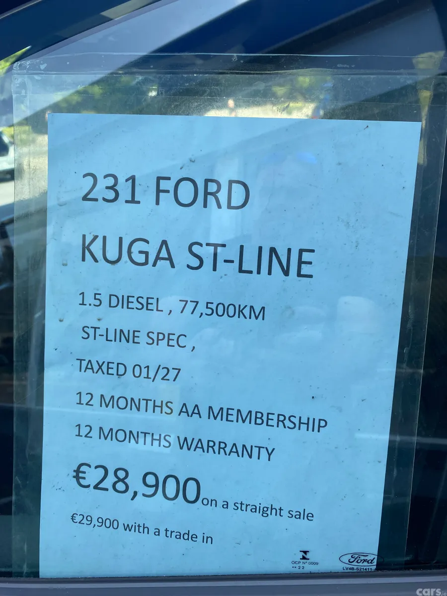 Ford Kuga SUV, Diesel, 2023, Black