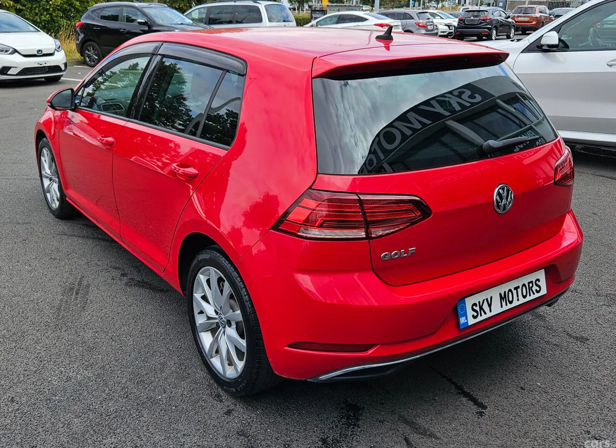 Volkswagen Golf Hatchback, Petrol, 2019, Red