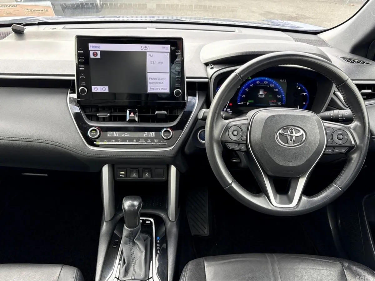 Toyota Corolla Cross SUV, Petrol Hybrid, 2022, Blue