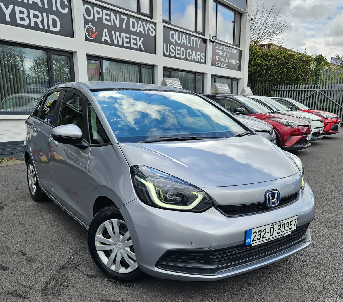 Honda Fit Hatchback, Petrol Hybrid, 2023, Silver
