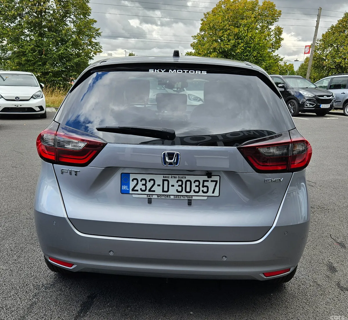 Honda Fit Hatchback, Petrol Hybrid, 2023, Silver