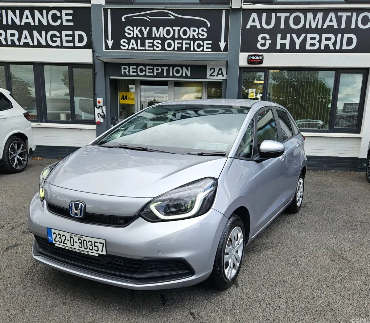 Honda Fit Hatchback, Petrol Hybrid, 2023, Silver