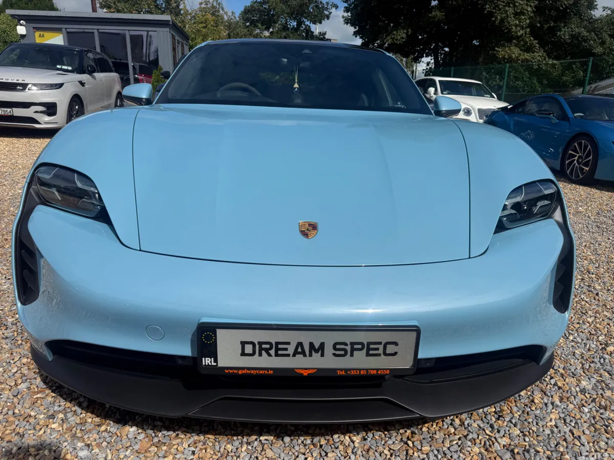 Porsche Taycan Saloon, Electric, 2023, Blue
