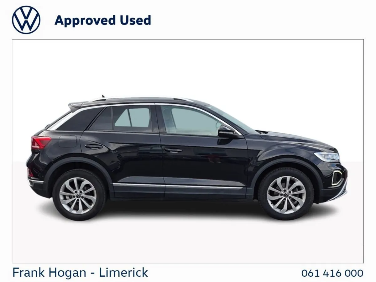 Volkswagen T-Roc SUV, Petrol, 2023, Black