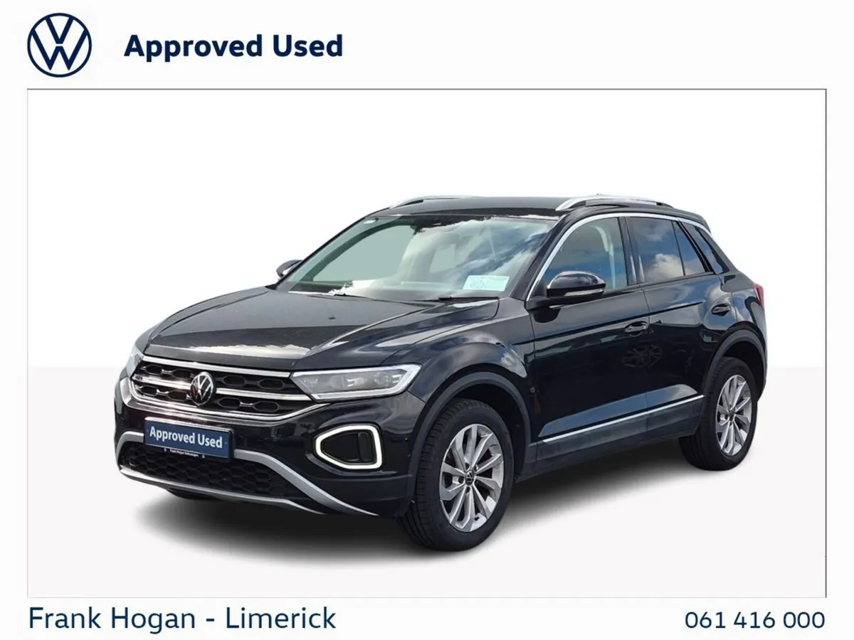Volkswagen T-Roc SUV, Petrol, 2023, Black