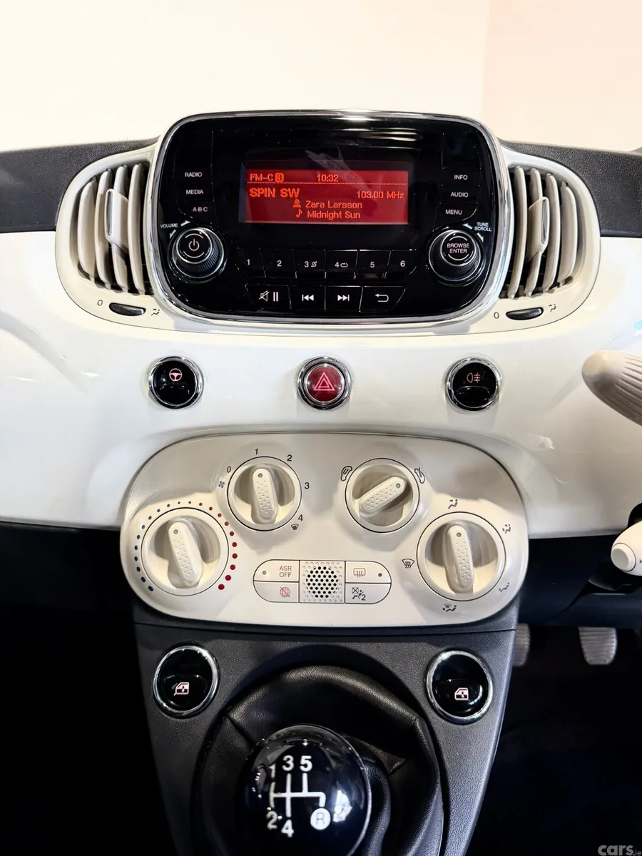 Fiat 500 Hatchback, Petrol, 2017, White