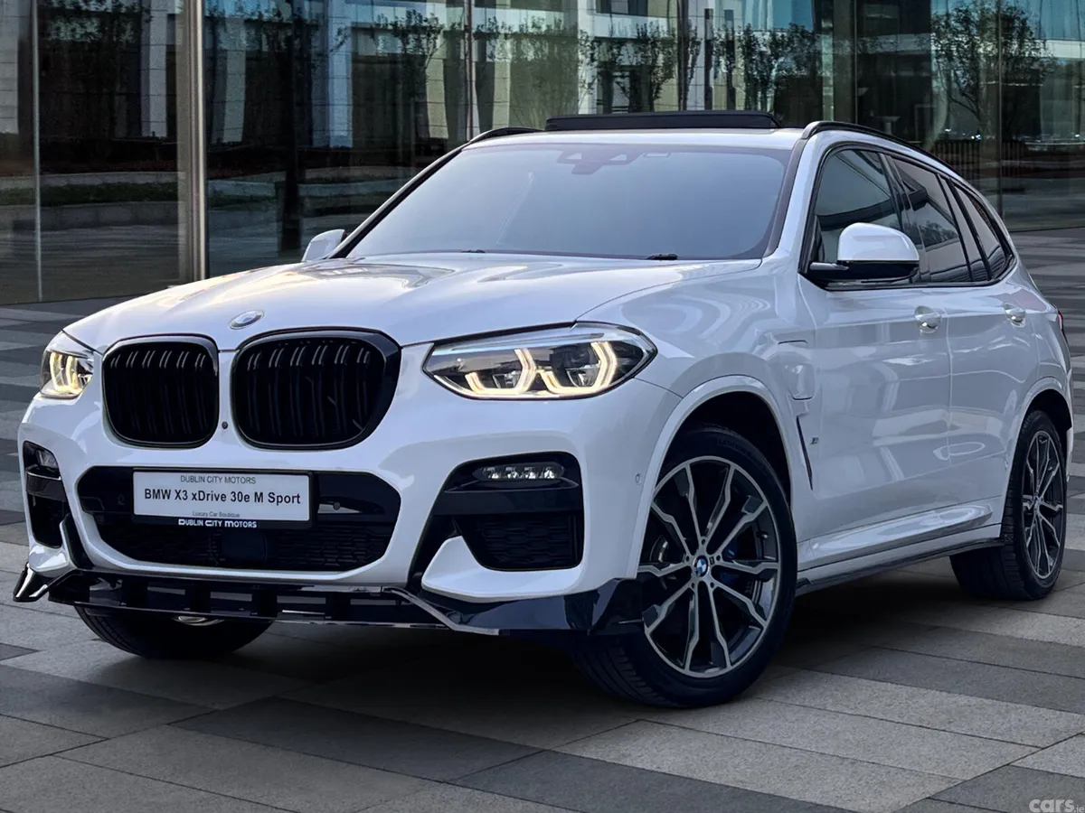 BMW X3 SUV, Petrol Plug-in Hybrid, 2020, White