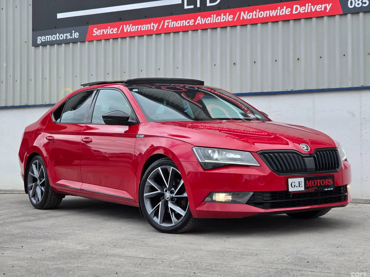 Skoda Superb Saloon, Diesel, 2019, Red