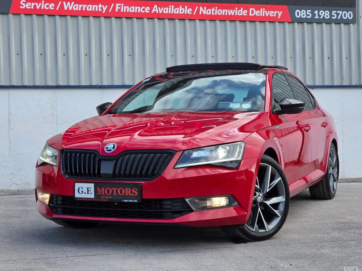 Skoda Superb Saloon, Diesel, 2019, Red