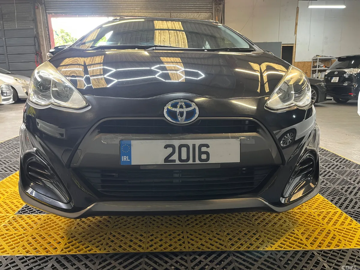Toyota Aqua Hatchback, Petrol Hybrid, 2016, Black