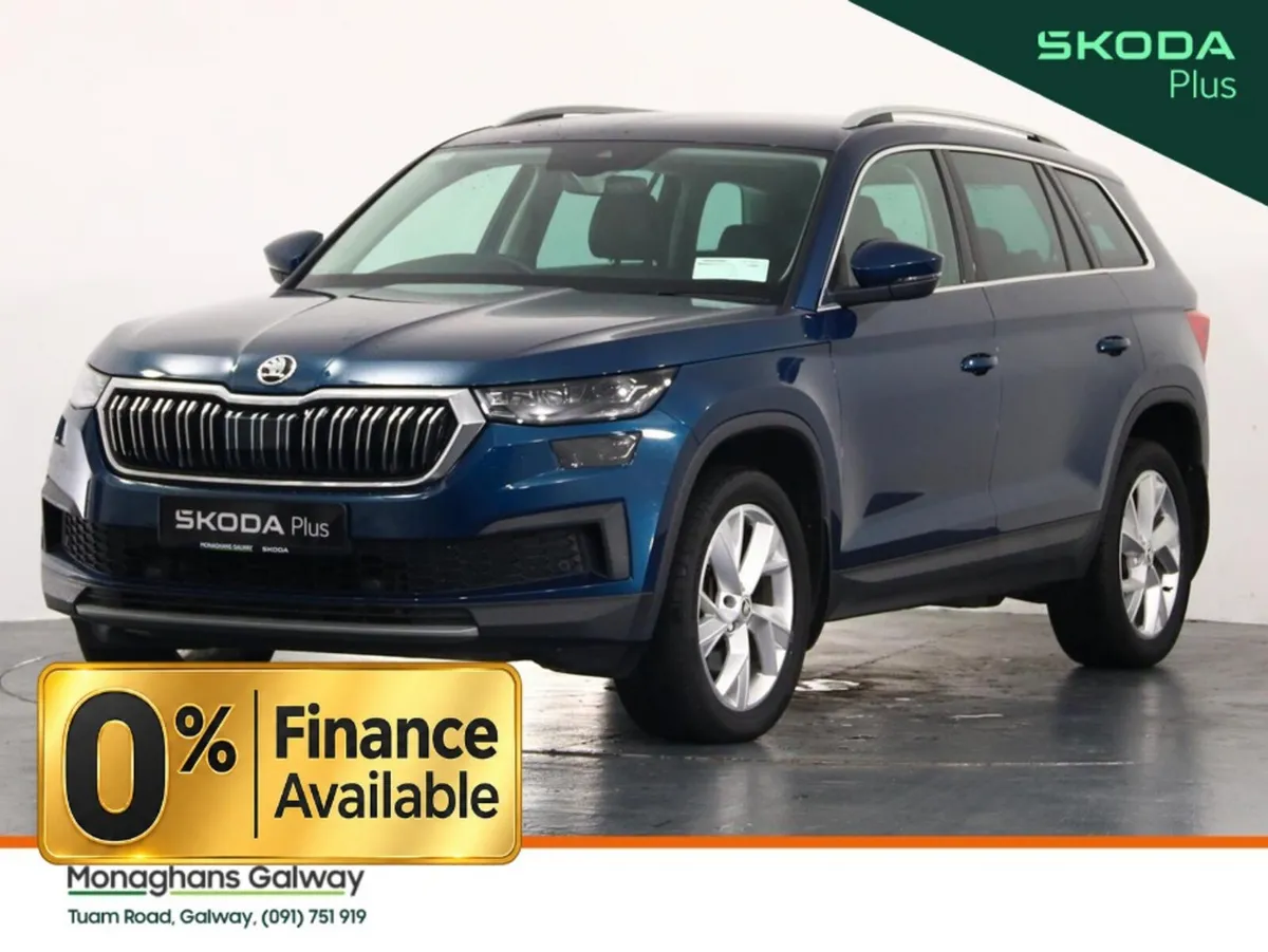 Skoda Kodiaq Estate, Diesel, 2024, Blue