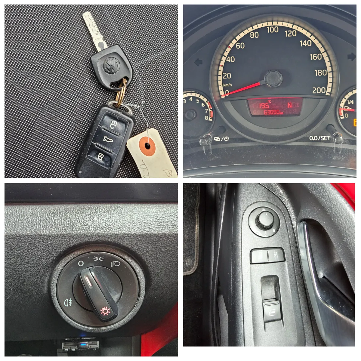 Volkswagen up! Hatchback, Petrol, 2014, Red