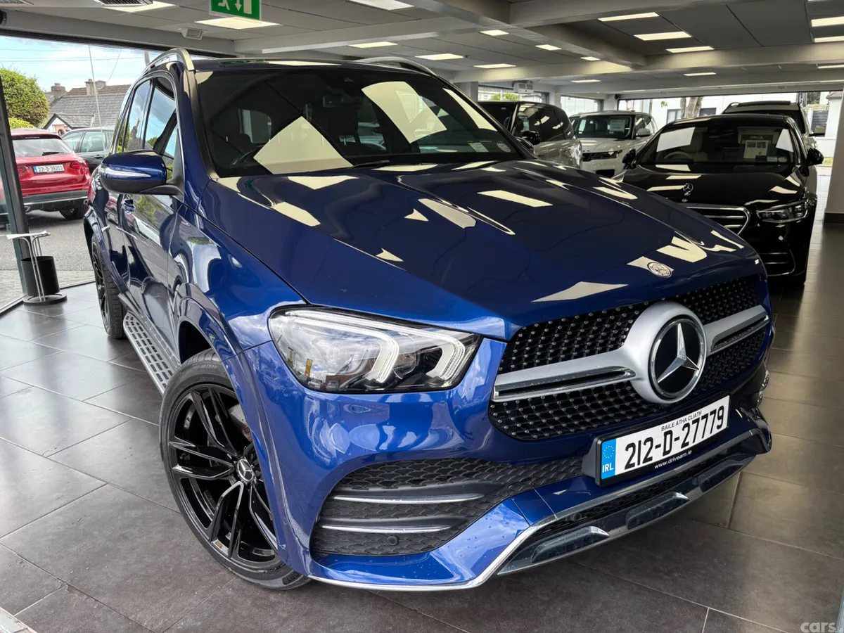 Mercedes-Benz GLE SUV, Diesel Plug-in Hybrid, 2021, Blue