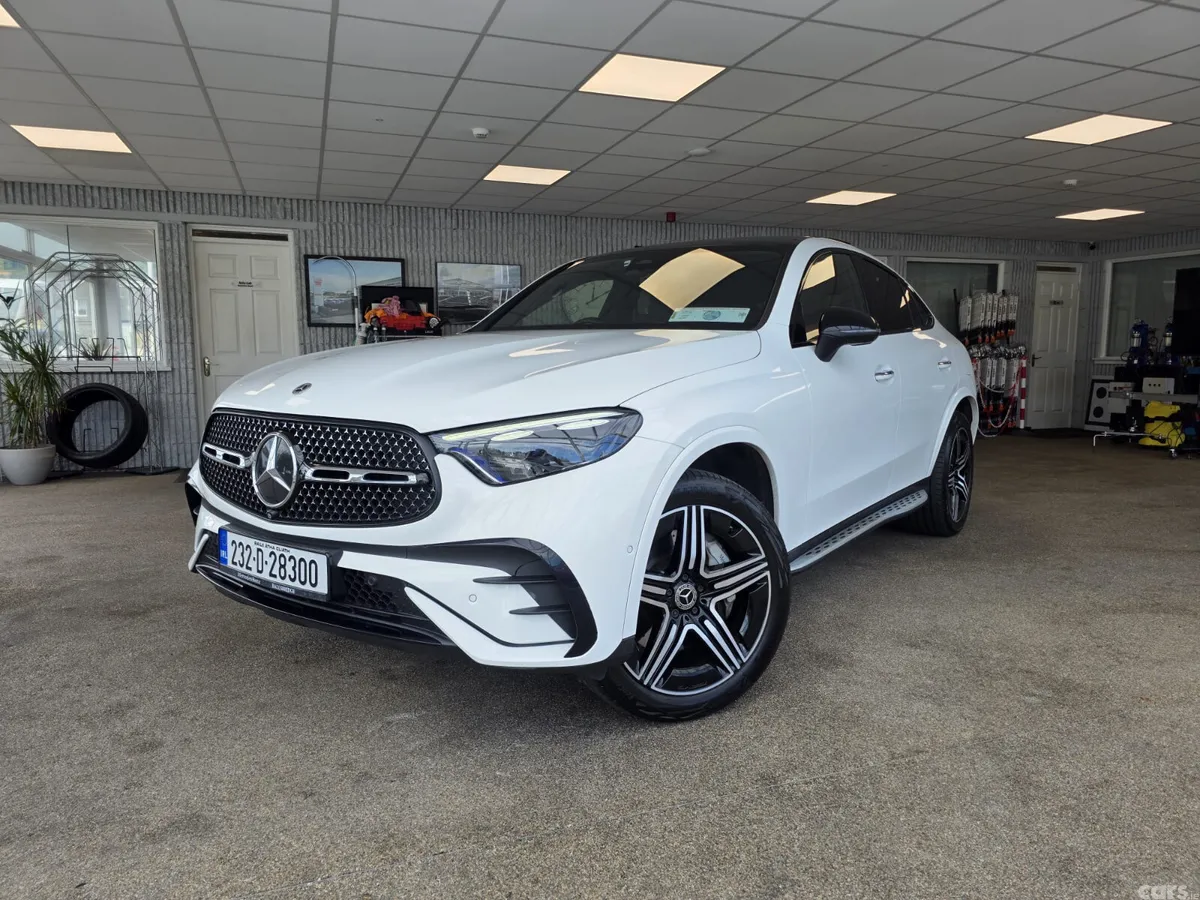 Mercedes-Benz GLC SUV, Diesel Plug-in Hybrid, 2023, White
