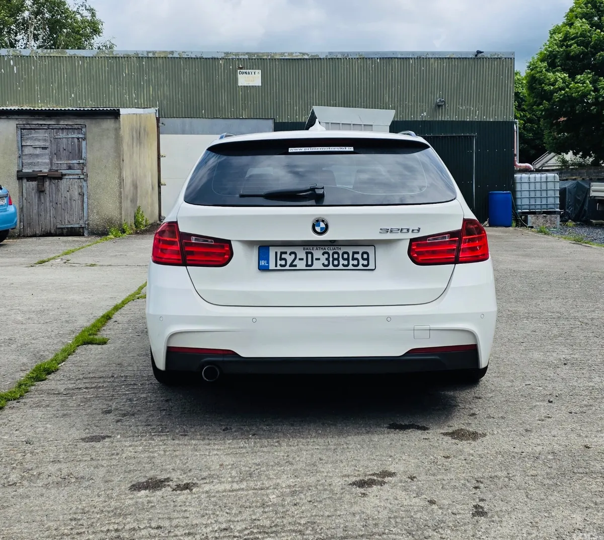 BMW 3-Series Estate, Diesel, 2015, White