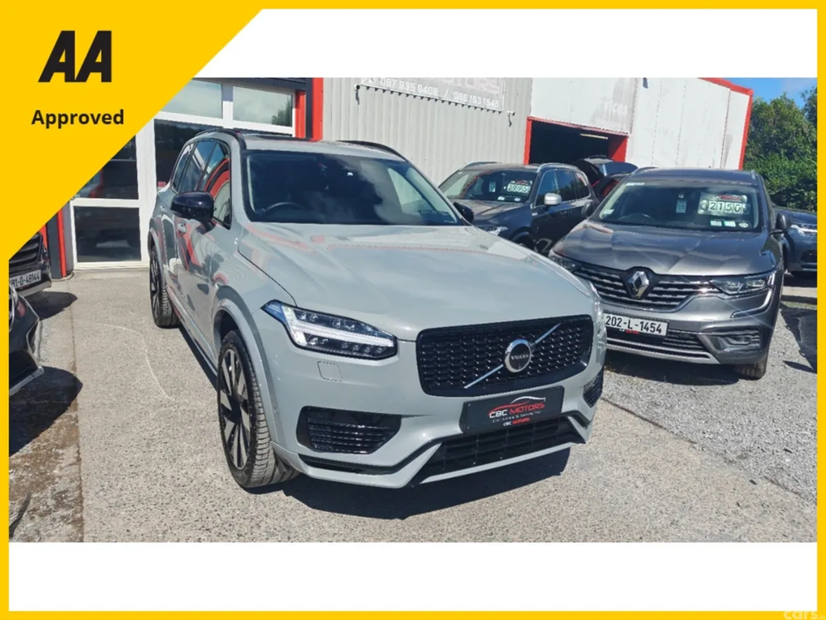 Volvo XC90 SUV, Petrol Plug-in Hybrid, 2024, Grey