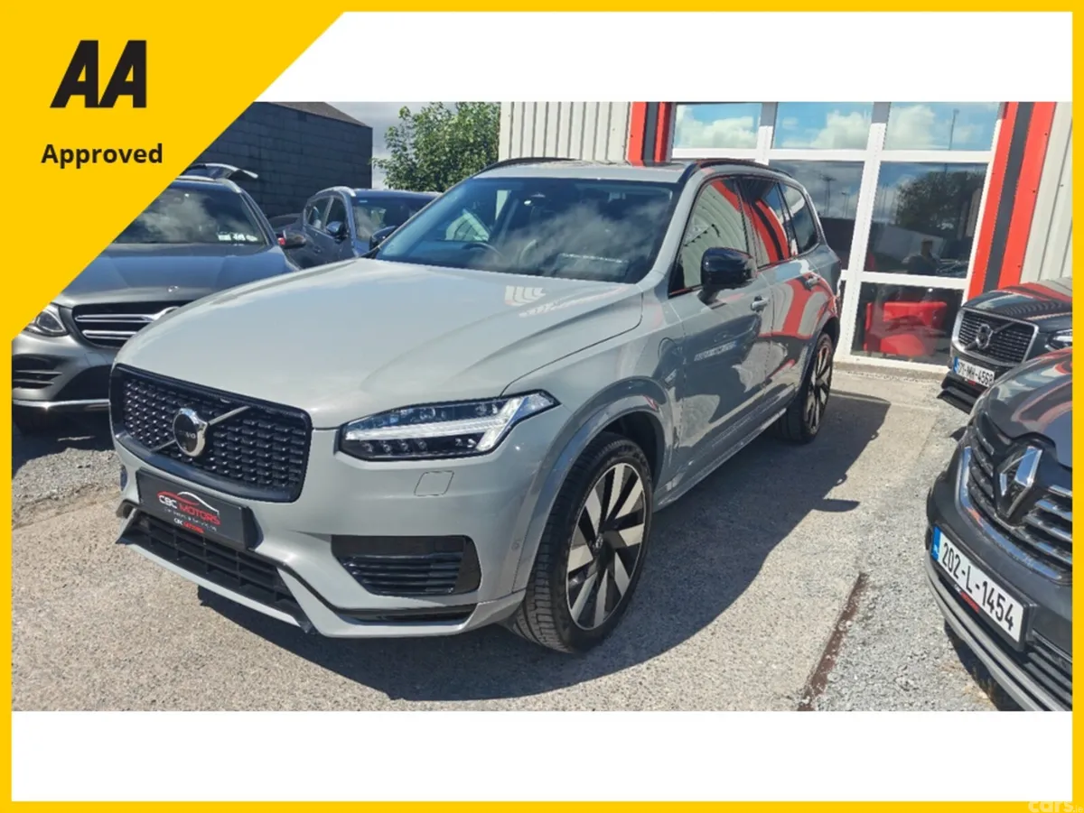 Volvo XC90 SUV, Petrol Plug-in Hybrid, 2024, Grey