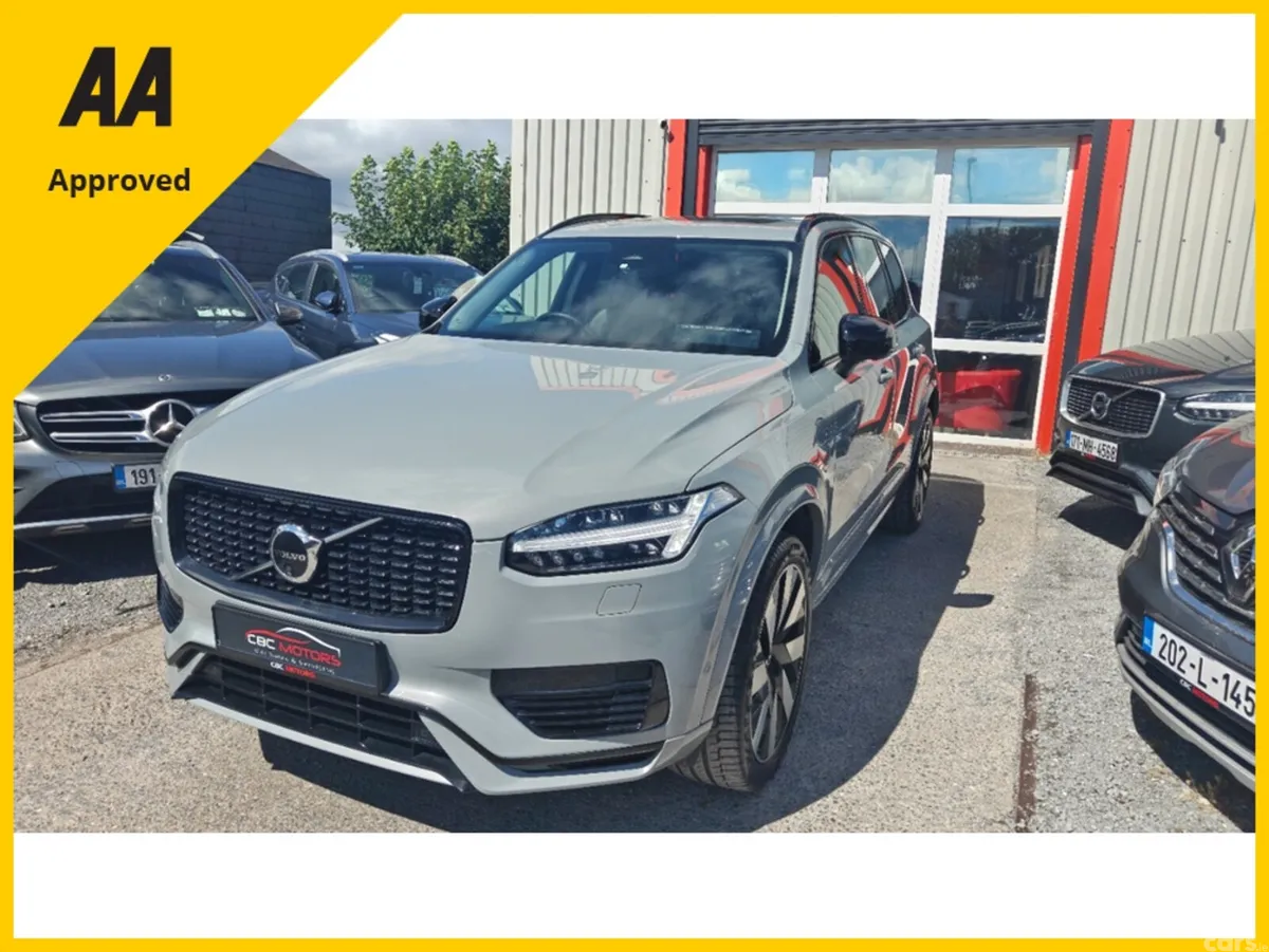 Volvo XC90 SUV, Petrol Plug-in Hybrid, 2024, Grey
