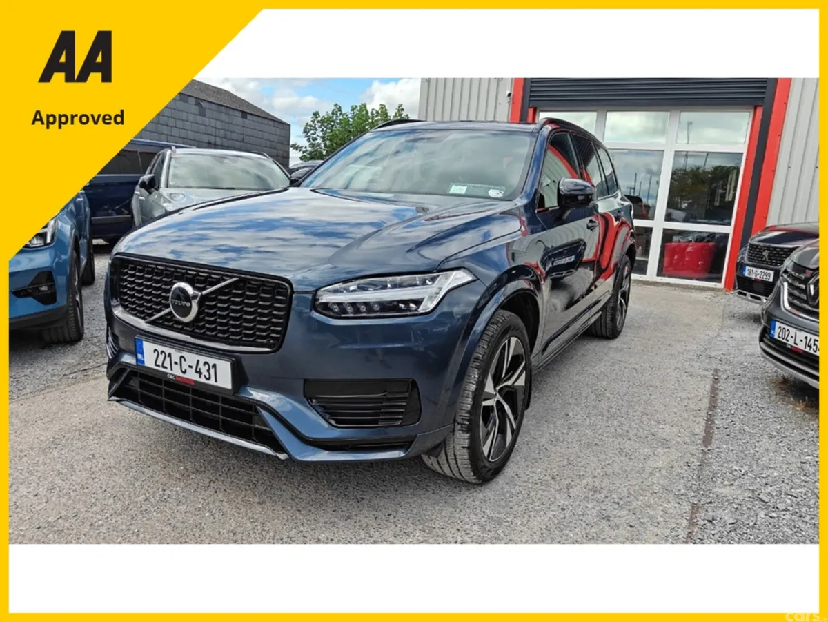 Volvo XC90 MPV, Petrol Plug-in Hybrid, 2022, Blue