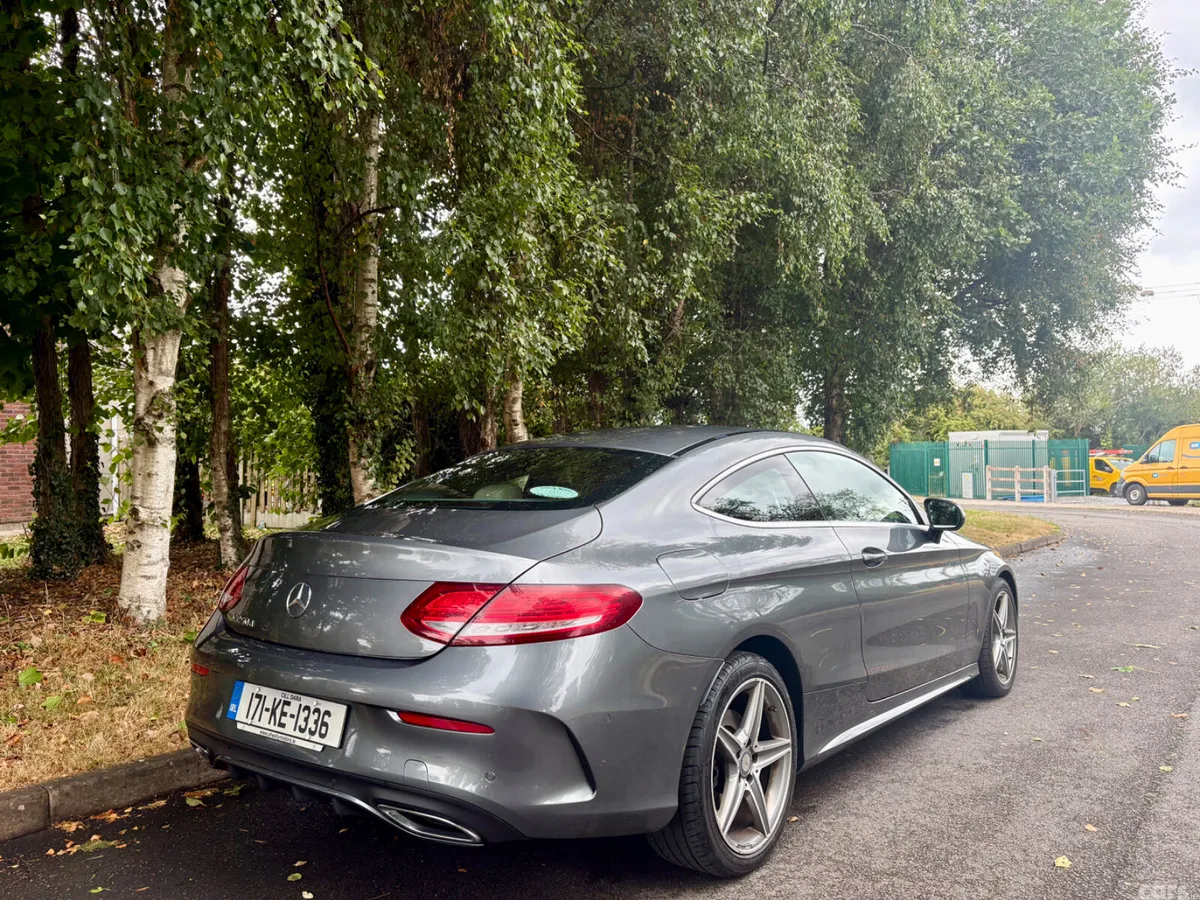 Mercedes-Benz C-Class Coupe, Diesel, 2017, Grey