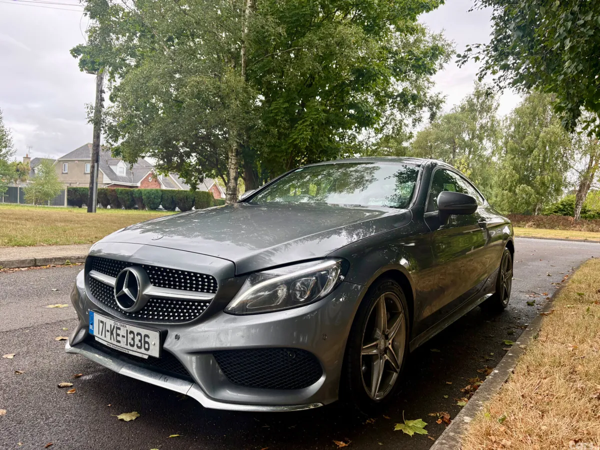 Mercedes-Benz C-Class Coupe, Diesel, 2017, Grey