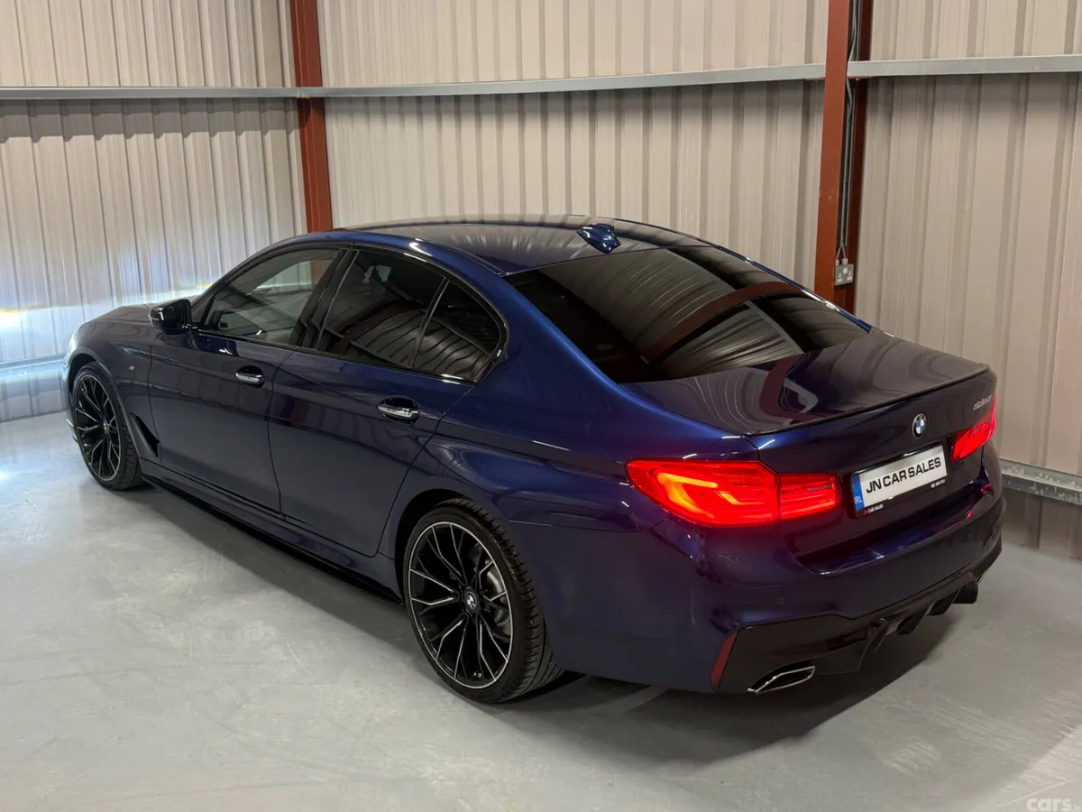 BMW 5-Series Saloon, Diesel, 2017, Blue