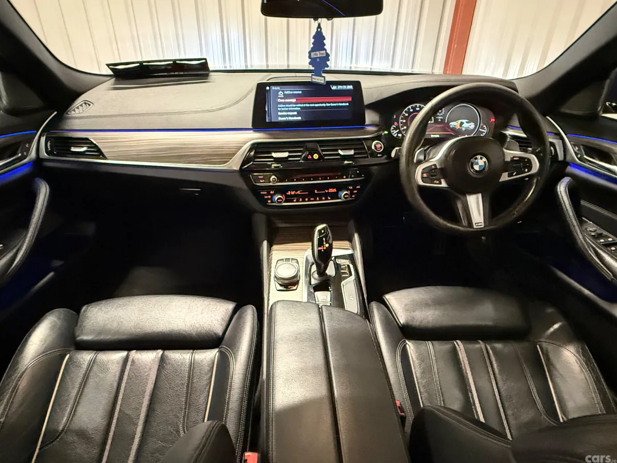 BMW 5-Series Saloon, Diesel, 2017, Blue