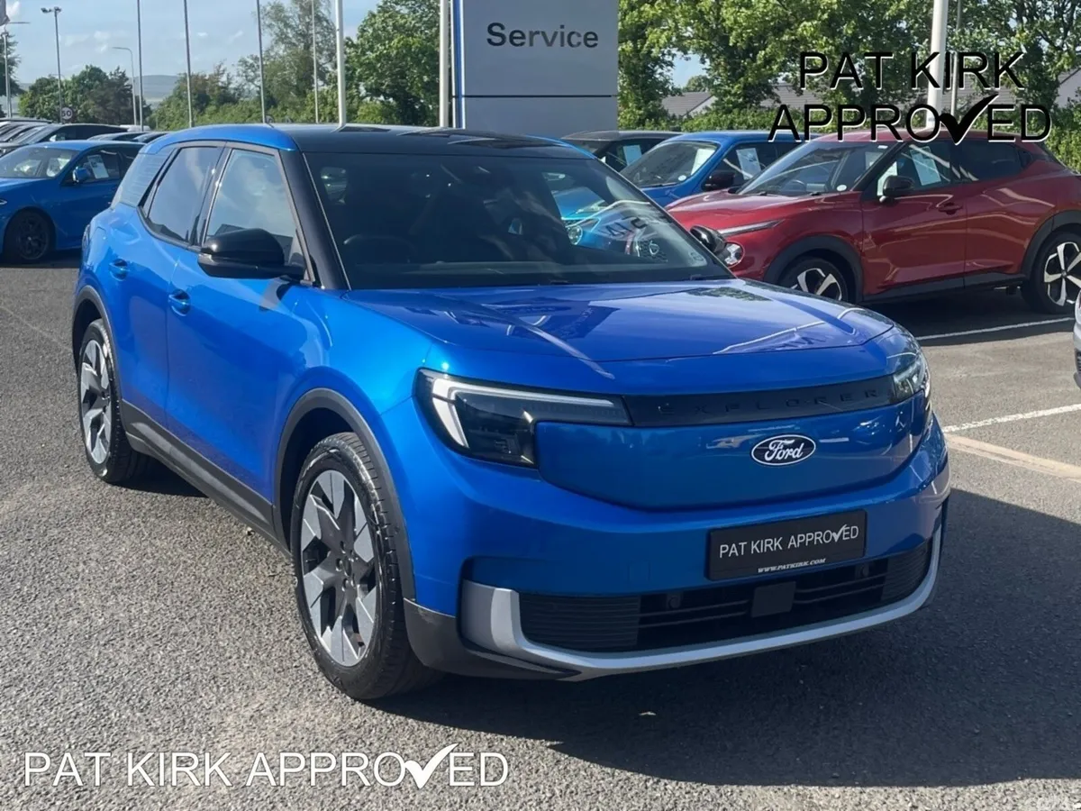Ford Explorer Estate, Electric, 2025, Blue