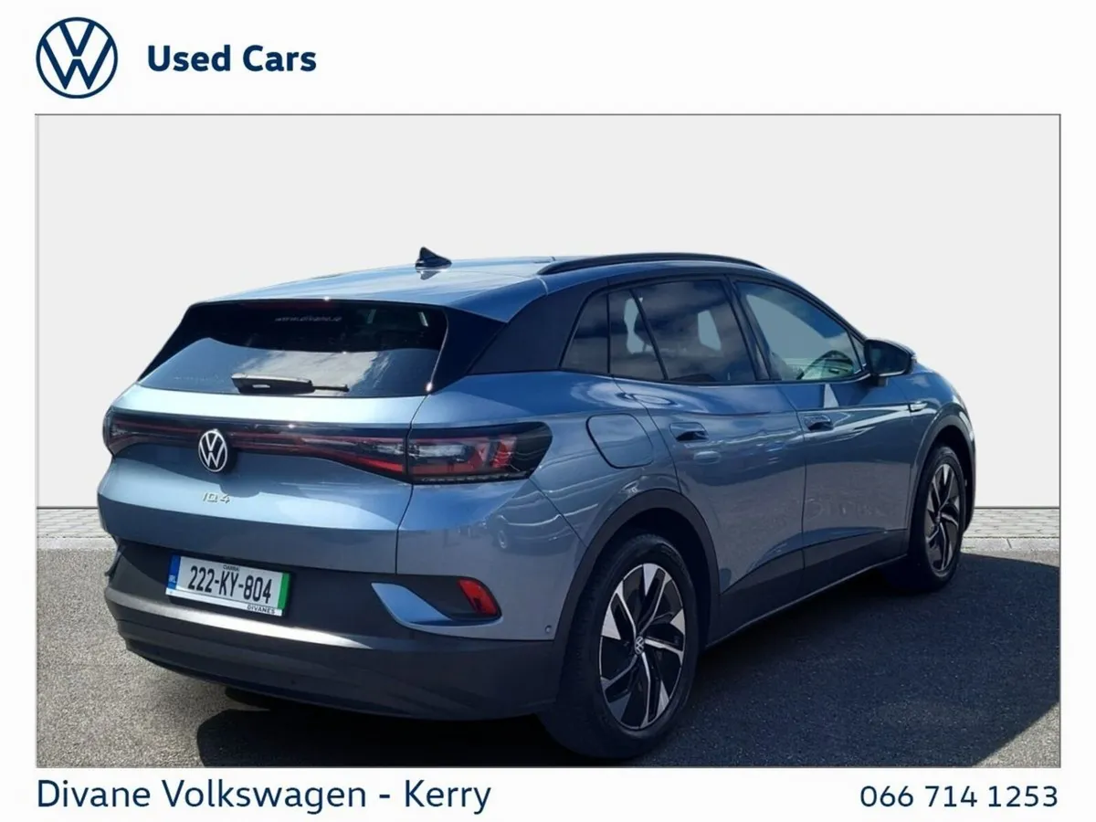 Volkswagen ID.4 SUV, Electric, 2022, Blue