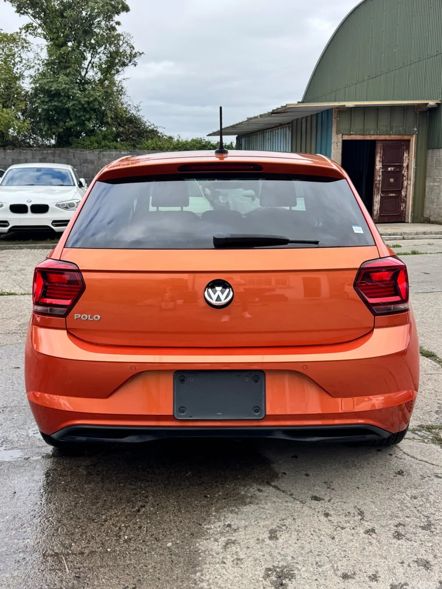 Volkswagen Polo Hatchback, Petrol, 2018, Orange