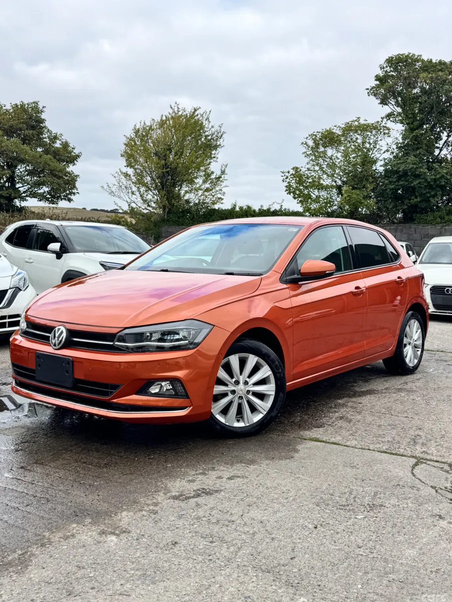 Volkswagen Polo Hatchback, Petrol, 2018, Orange