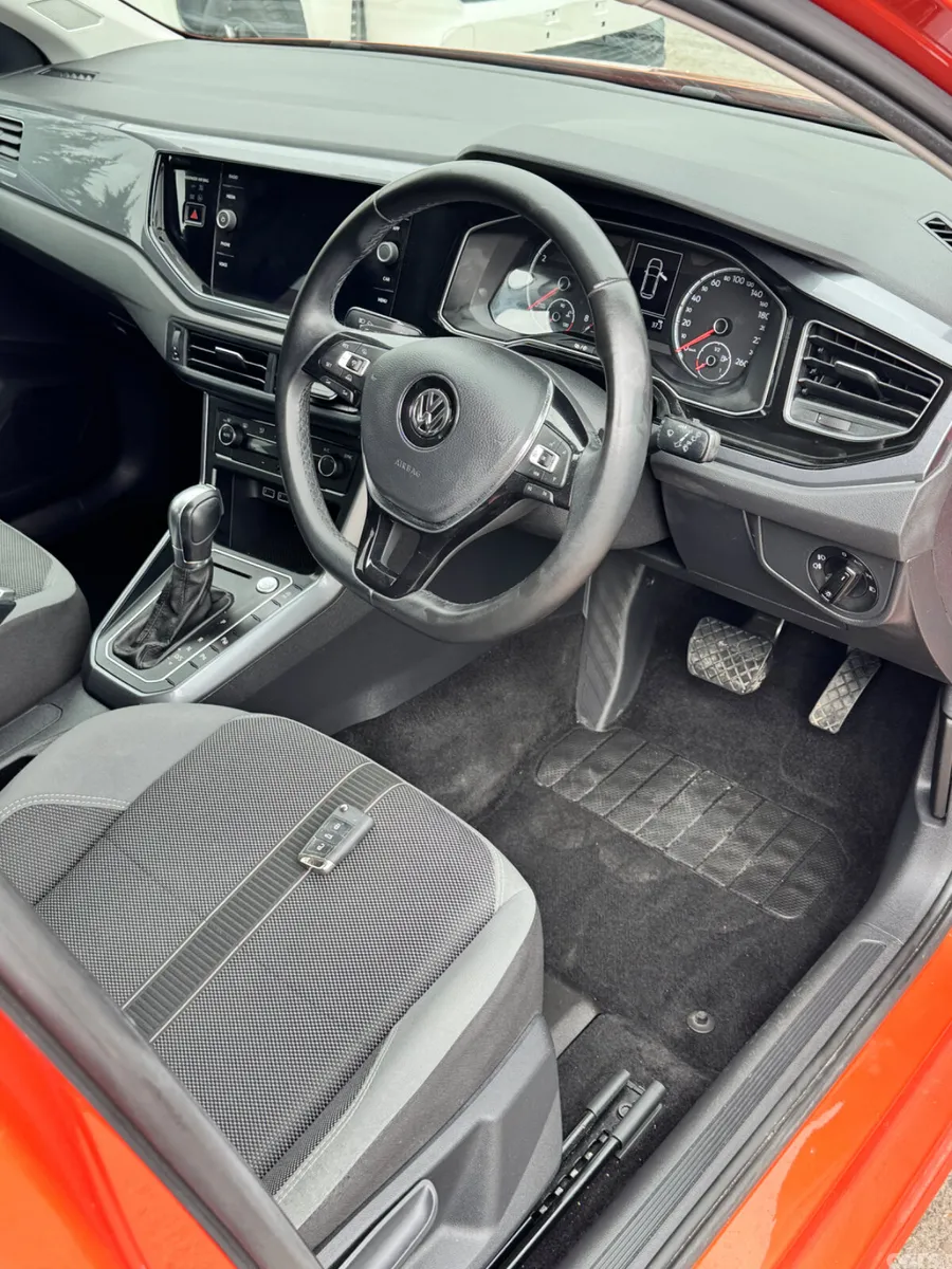 Volkswagen Polo Hatchback, Petrol, 2018, Orange